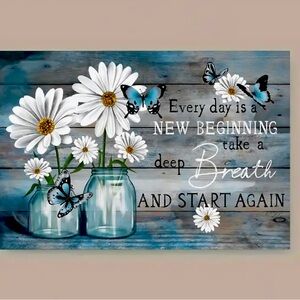 Beautiful canvas 11.6in x 15.7in